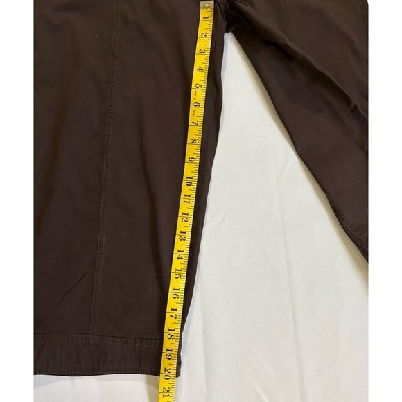 Women's Style & Co. Brown Stretch Cropped Capri Pants Size 4 - Picture 6 of 8